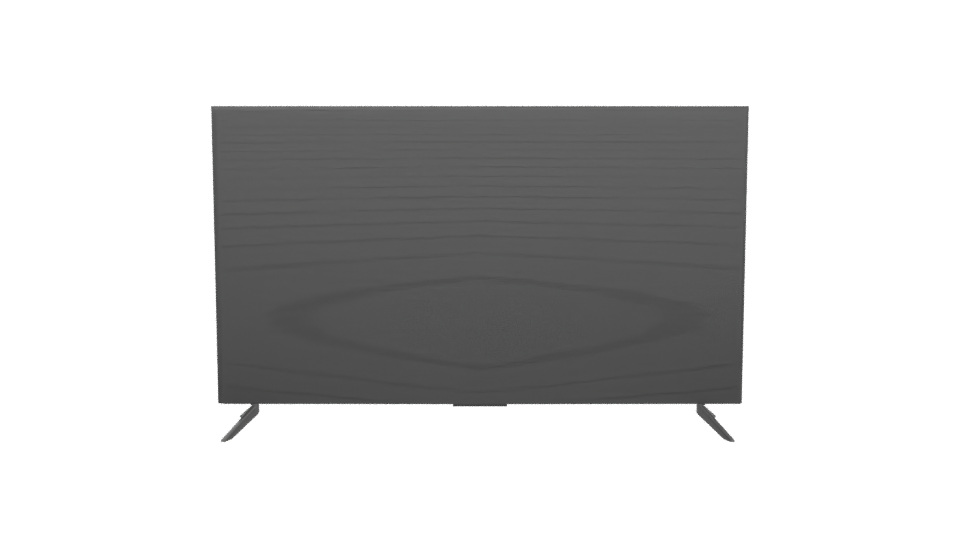 Sleek Flat Screen TV Model - Professional 3D Model Render 5