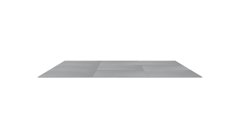 Stylized Gray Floor Tile Set - Professional 3D Model Render 5