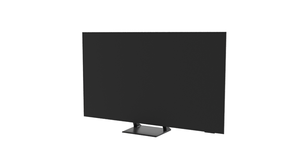 Sleek Modern Television 3D Model - Professional 3D Model Render 12