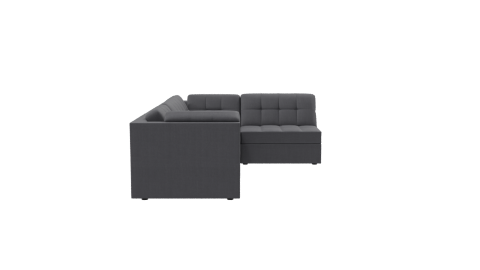 Stylish Modern Sectional Sofa 3D - Professional 3D Model Render 8