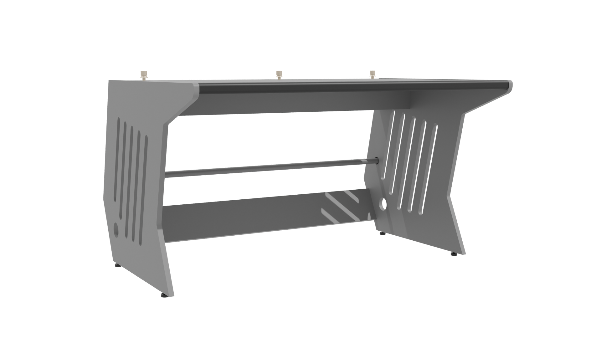 Sleek Modern Office Table 3D - Professional 3D Model Render 10