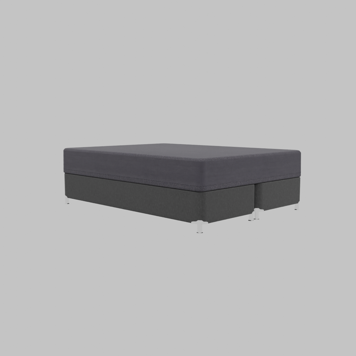 Box Spring Ortopedic B5 Black 2 Plazas BD