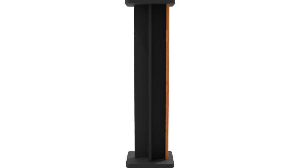 Stylish Wooden Podium Model - Professional 3D Model Render 8
