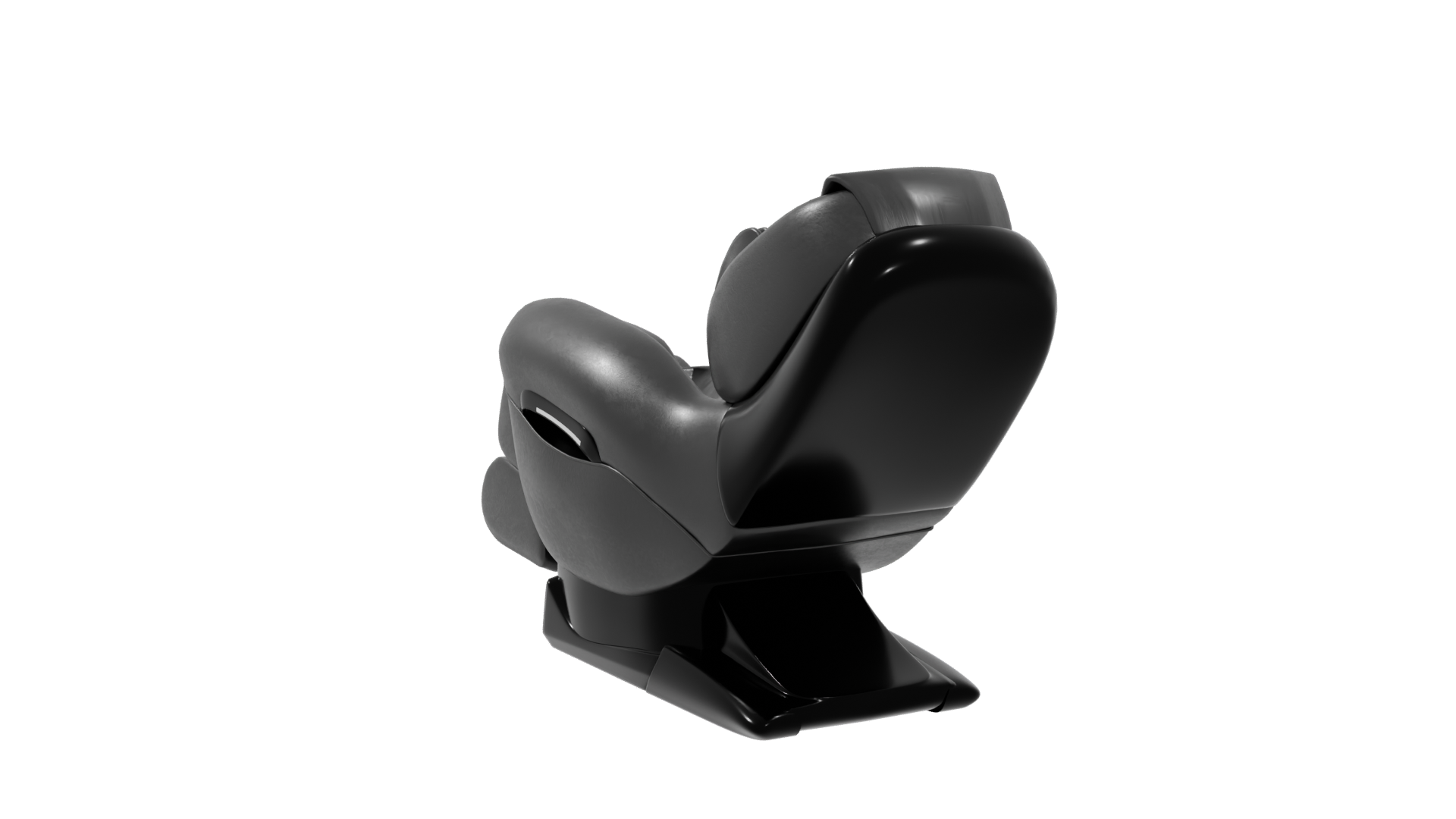 Sleek Modern Gaming Chair 3D - Professional 3D Model Render 4