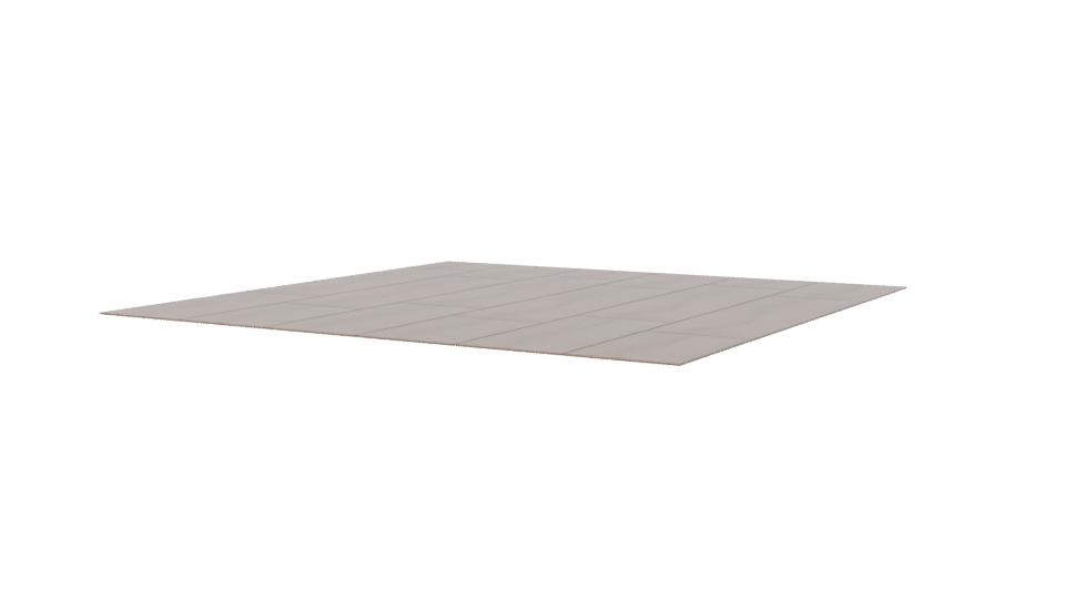 Floating Wood Floor Model 3D - Professional 3D Model Render 6