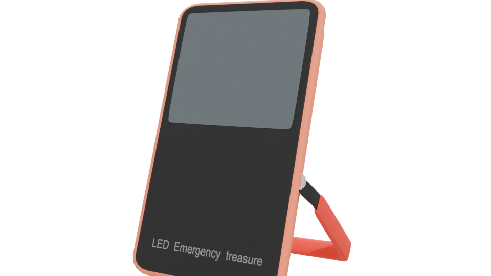 Stylish LED Emergency Light 3D - Professional 3D Model Render 12