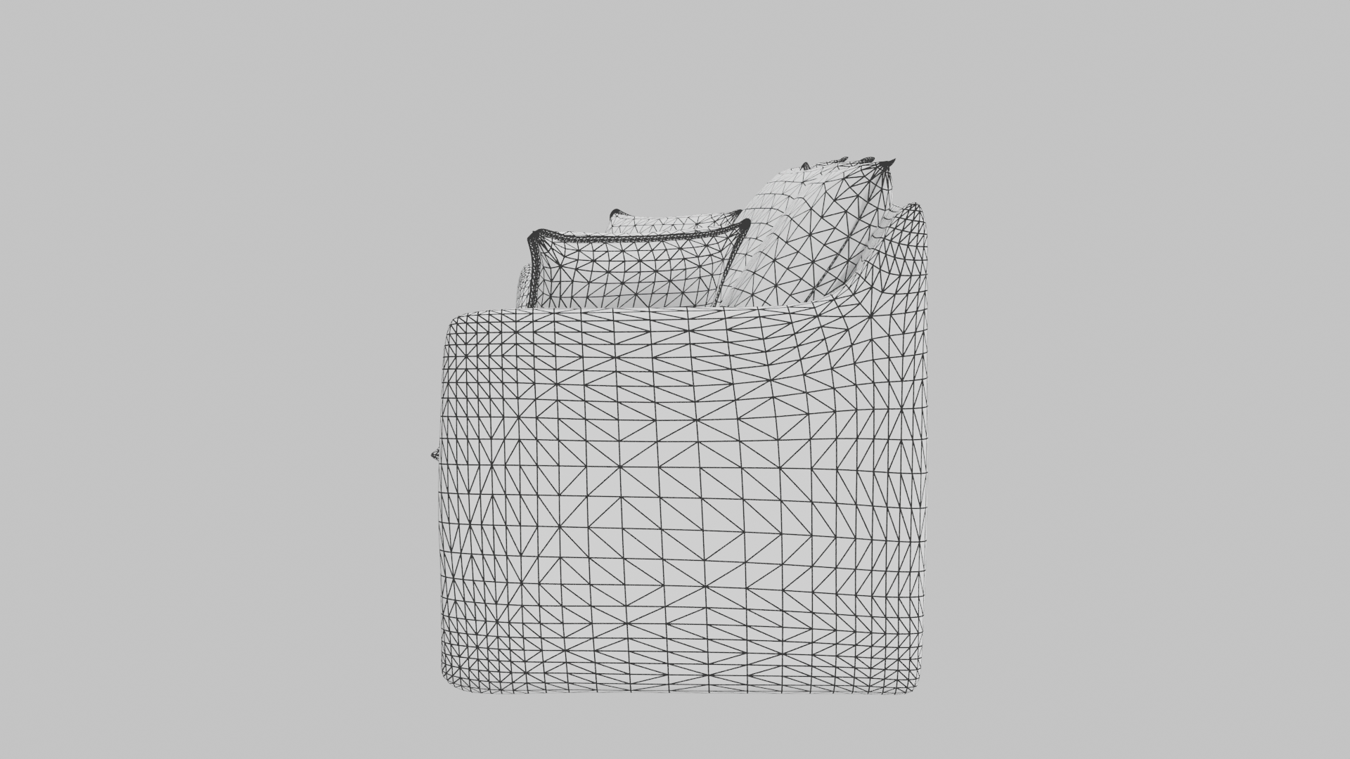 Stylish Modern Sofa 3D Model - Professional 3D Model Render 16