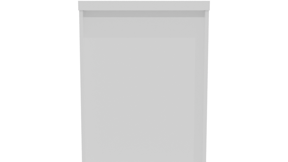 Stylish Front-Loading Dryer 3D Model - Professional 3D Model Render 5