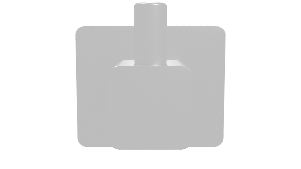 Stylish Minimalist Wall Hook Model - Professional 3D Model Render 11