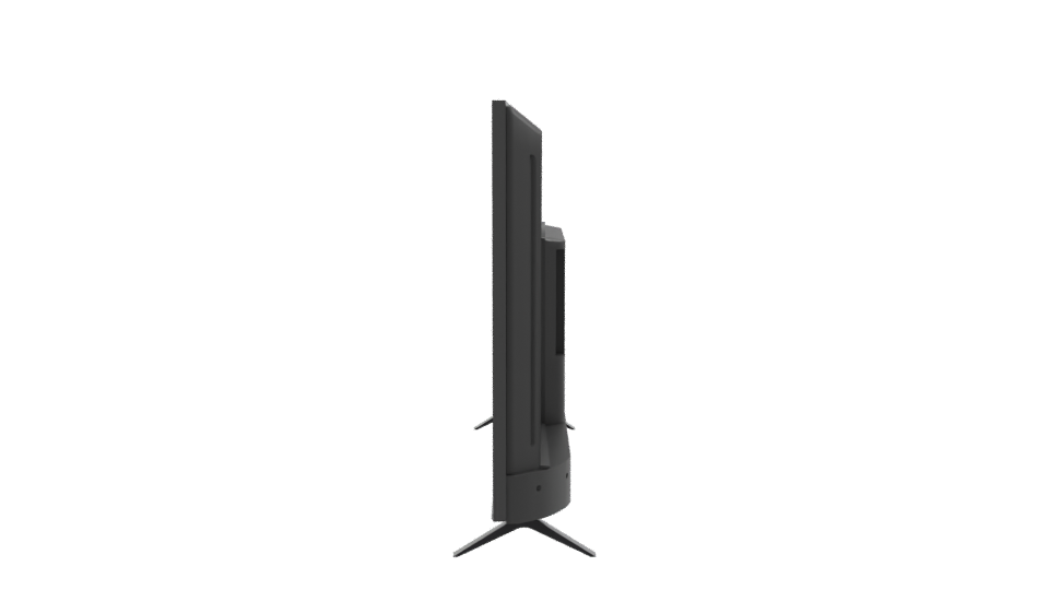 Sleek Modern TV Display Model - Professional 3D Model Render 2