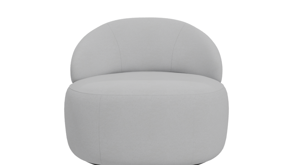 Stylish Modern Accent Chair 3D - Professional 3D Model Render 11