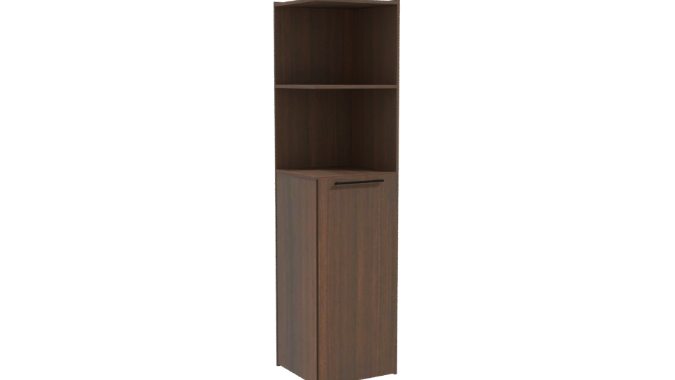 Stylish Wooden Storage Unit 3D - Professional 3D Model Render 10
