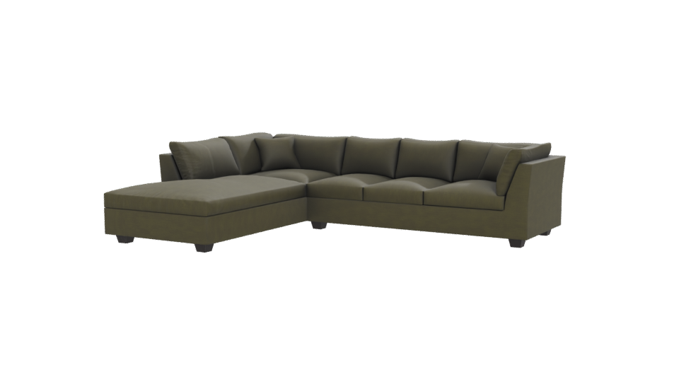 Stylish Modern Sofa 3D Model - Professional 3D Model Render 12