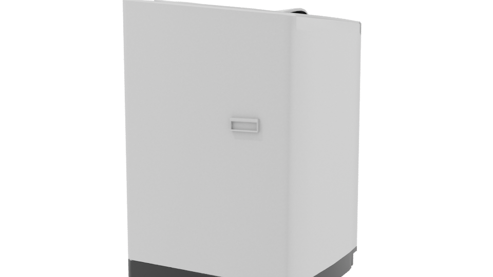 Top-Loading Washing Machine Model - Professional 3D Model Render 9