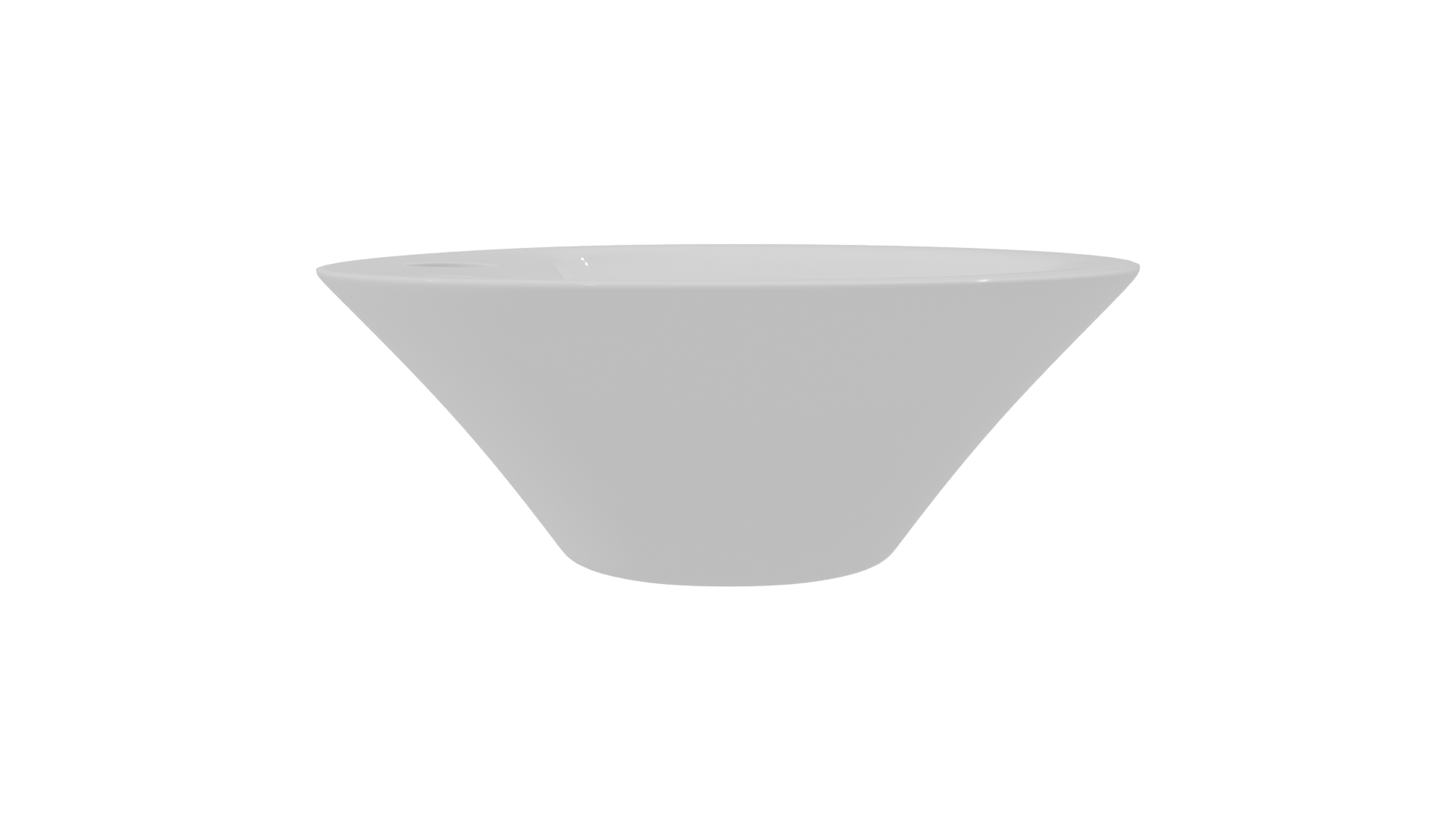 Sleek Ceramic Bowl 3D Model - Professional 3D Model Render 8