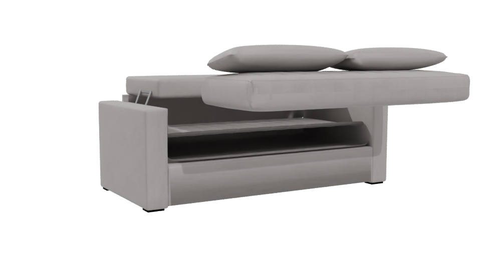 Stylish Modern Sofa Bed 3D - Professional 3D Model Render 4
