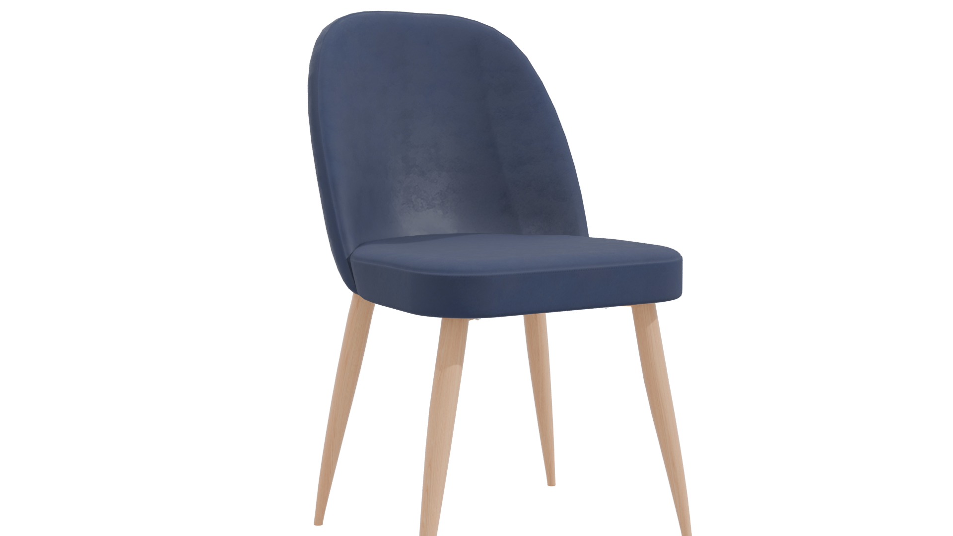 Elegant Modern Dining Chair 3D - Professional 3D Model Render 25