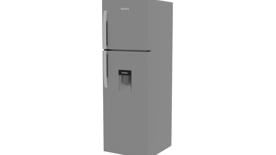 Sleek Modern Refrigerator 3D Model - Professional 3D Model Render 12