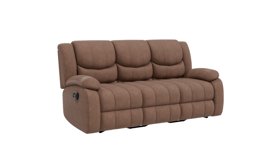 Cozy Fabric Sofa 3D Model - Professional 3D Model Render 10