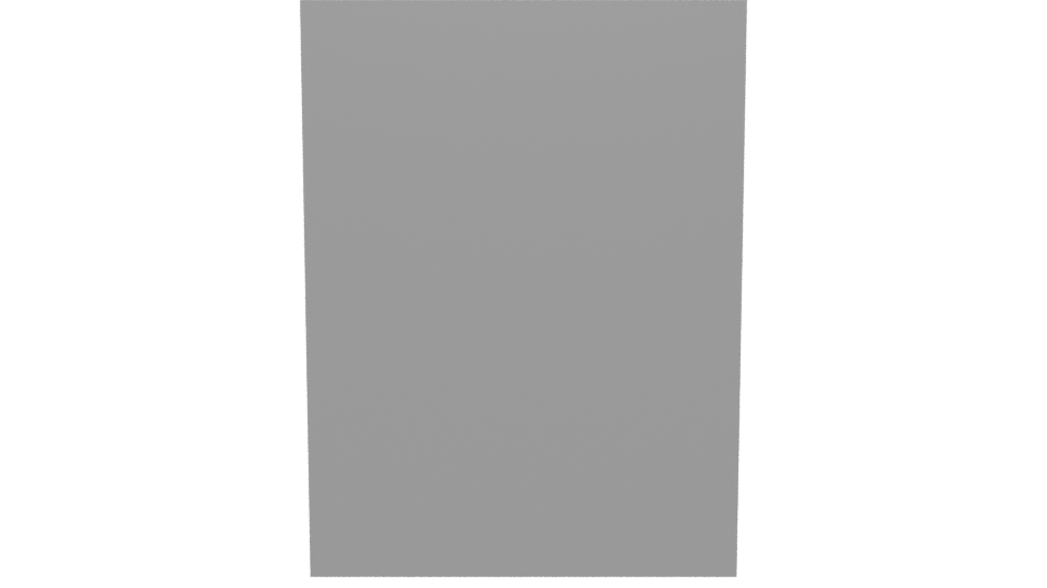 Sleek Modern Glass Display Cabinet 3D Model - Professional 3D Model Render 5