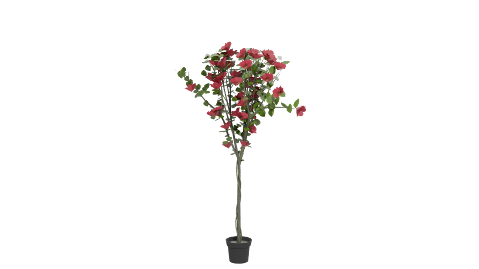 Lifelike Floral Decoration Model - Professional 3D Model Render 12
