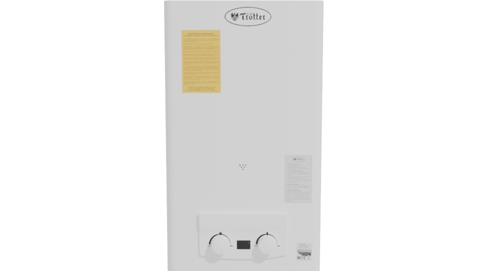 Calefont Gas Licuado 3D Model - Professional 3D Model Render 11