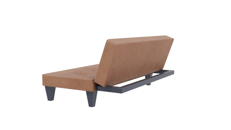 Stylish Convertible Sofa 3D Model - Professional 3D Model Render 3