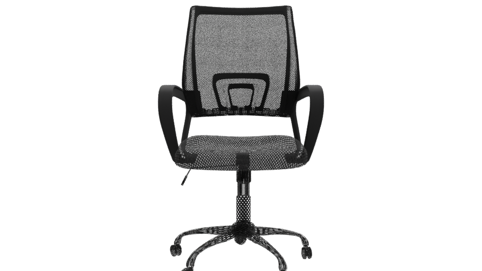 Stylish Modern Office Chair 3D - Professional 3D Model Render 11