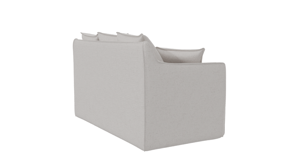 Cozy Modern Fabric Sofa 3D Model - Professional 3D Model Render 7