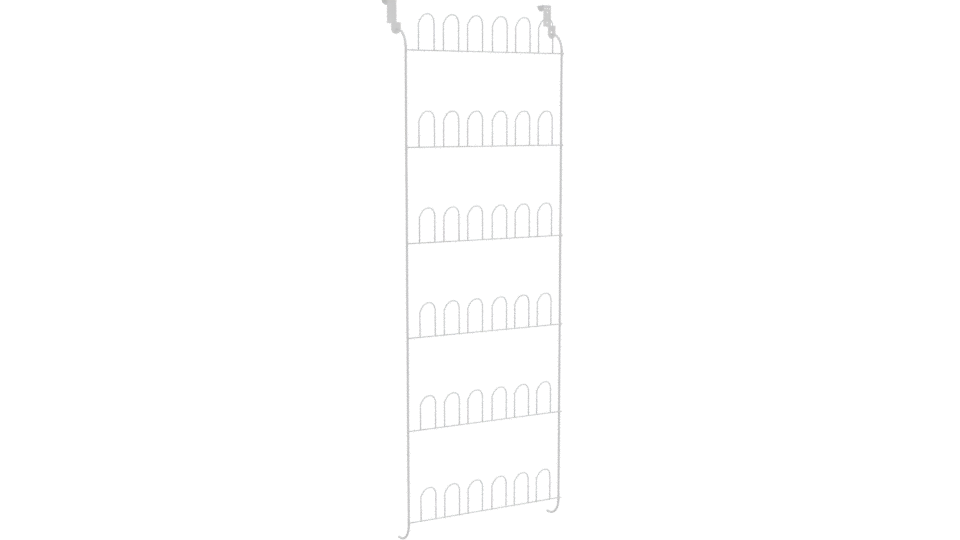 Vertical Garden Storage Rack Model - Professional 3D Model Render 10