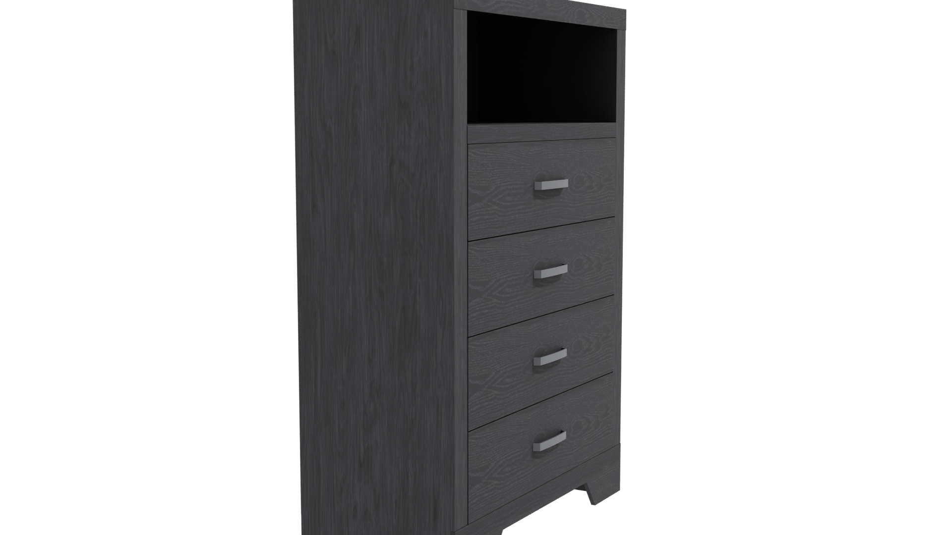 Stylish Wooden Drawer Unit 3D - Professional 3D Model Render 9