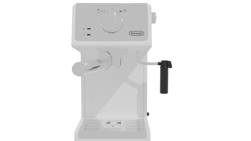 Sleek Espresso Machine Model 3D - Professional 3D Model Render 11