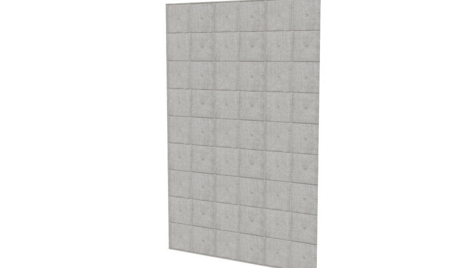 Concrete Wall Panel 3D Model - Professional 3D Model Render 6