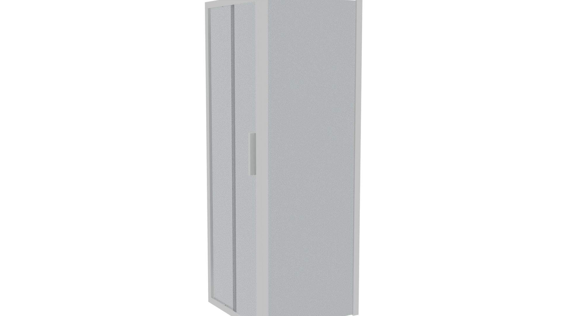 Stylish Glass Shower Door 3D - Professional 3D Model Render 25