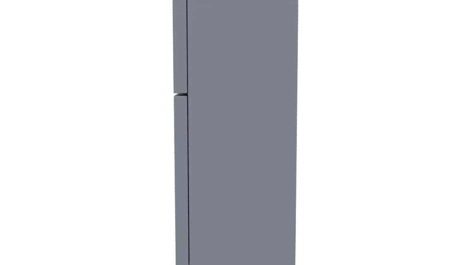 Realistic Household Refrigerator Model - Professional 3D Model Render 2