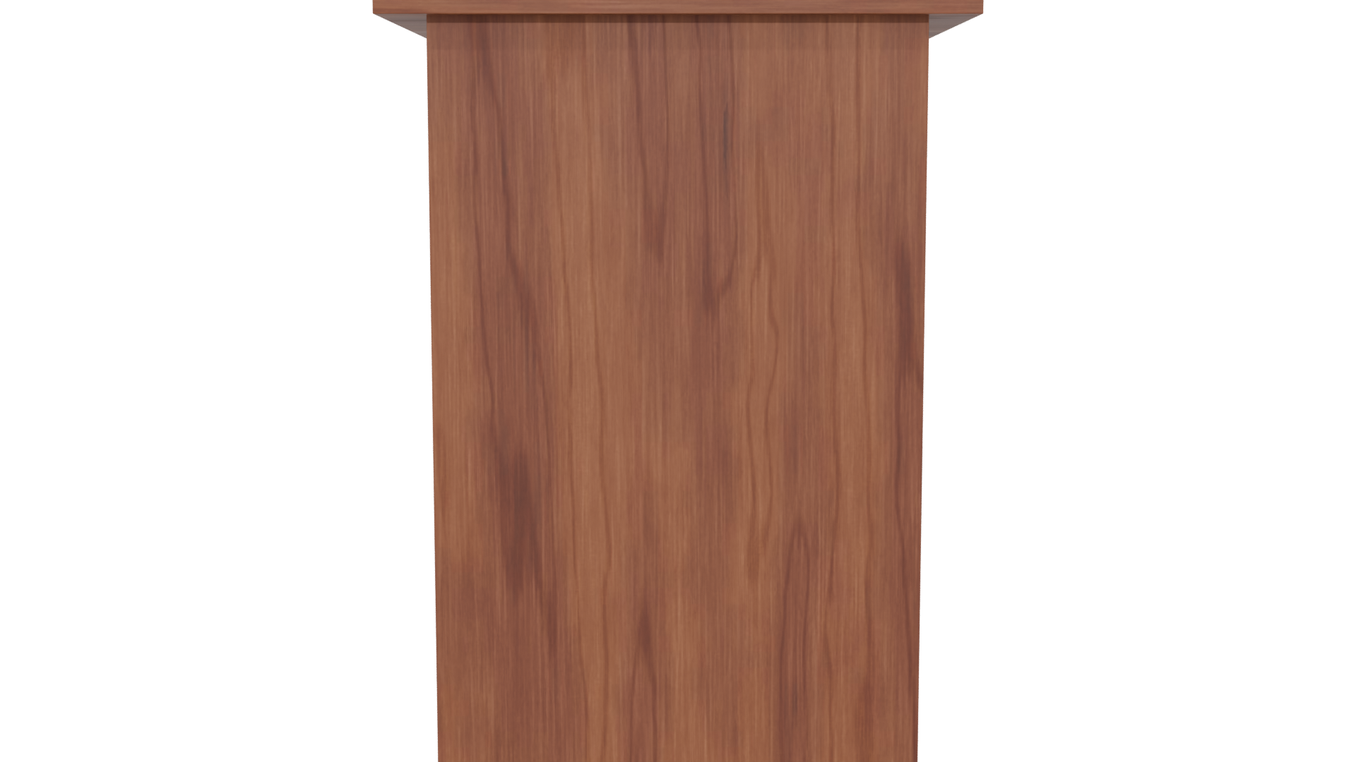 Elegant Wooden Console Table 3D - Professional 3D Model Render 5