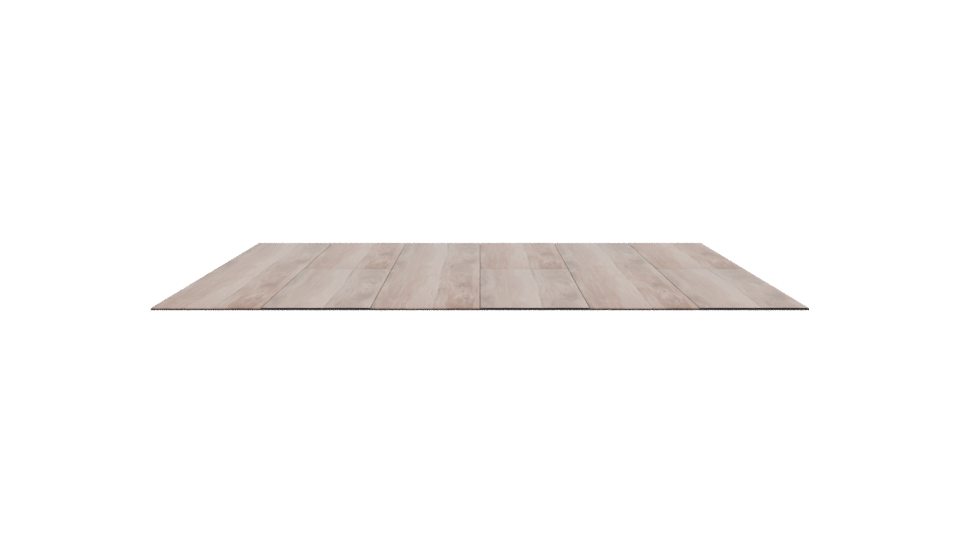 Stylish Wooden Plank 3D Model - Professional 3D Model Render 2