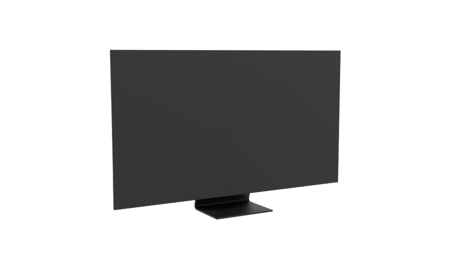 Sleek Modern Television 3D Model - Professional 3D Model Render 10