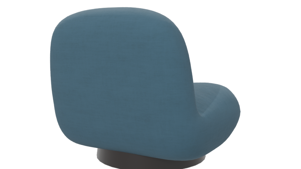 Stylish Modern Lounge Chair 3D - Professional 3D Model Render 6