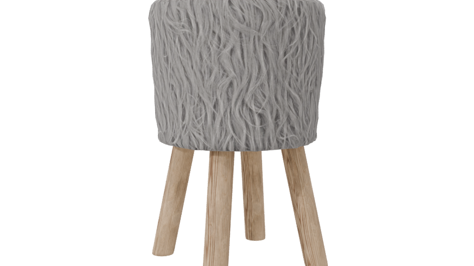 Textured Decorative Plant Pot 3D Model - Professional 3D Model Render 7