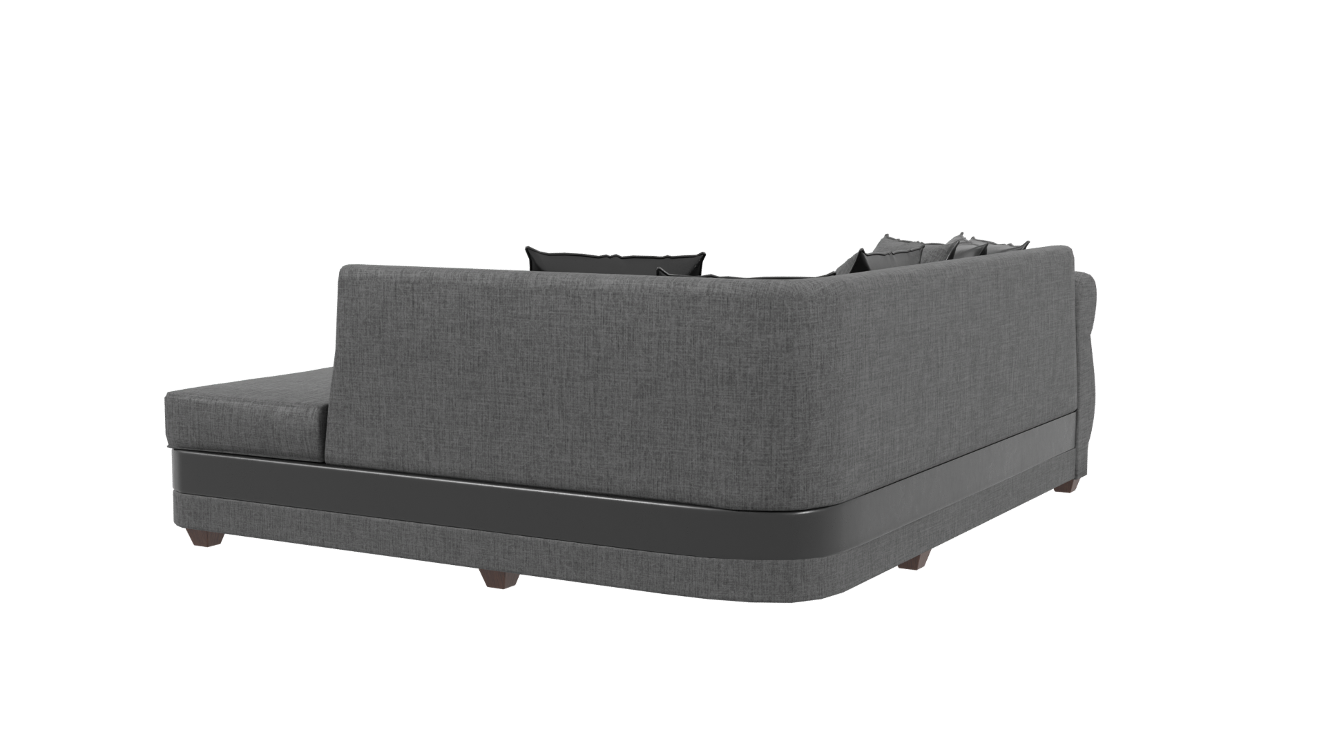 Stylish Corner Sofa 3D Model - Professional 3D Model Render 3