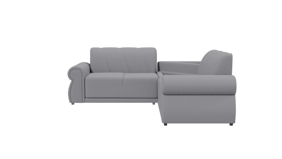 Stylish Modern Sectional Sofa 3D Model - Professional 3D Model Render 2