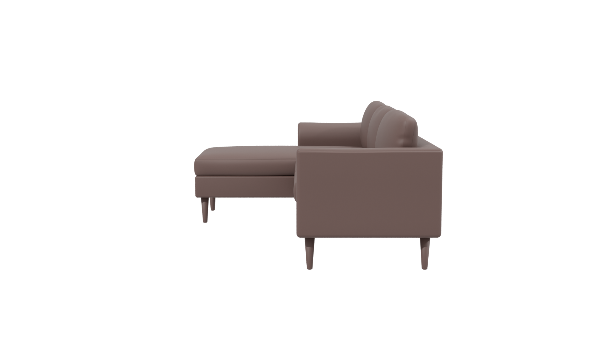 Stylish Modular Sofa 3D Model - Professional 3D Model Render 2