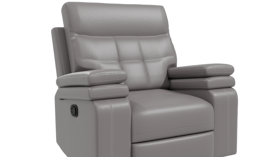 Stylish Recliner Chair 3D Model - Professional 3D Model Render 10