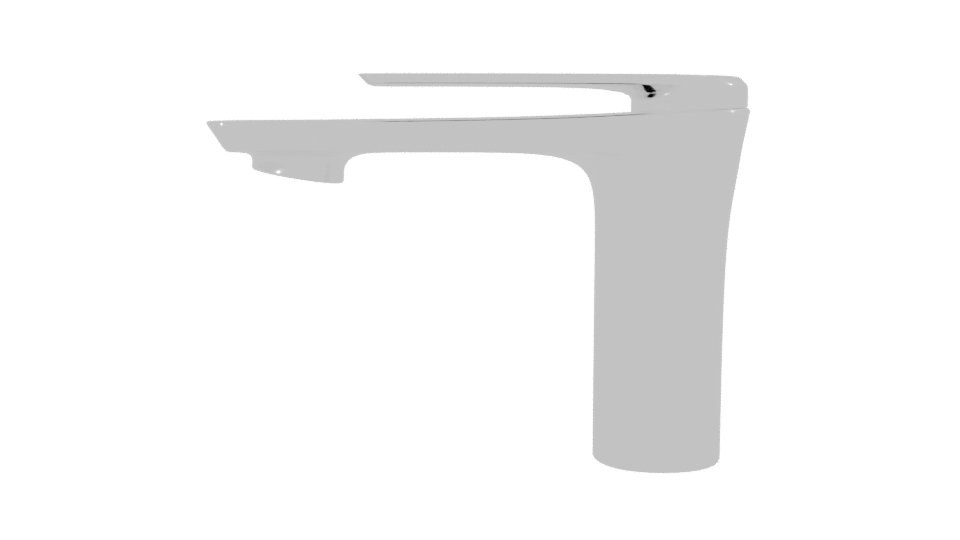 Stylish Modern Faucet 3D Model - Professional 3D Model Render 2