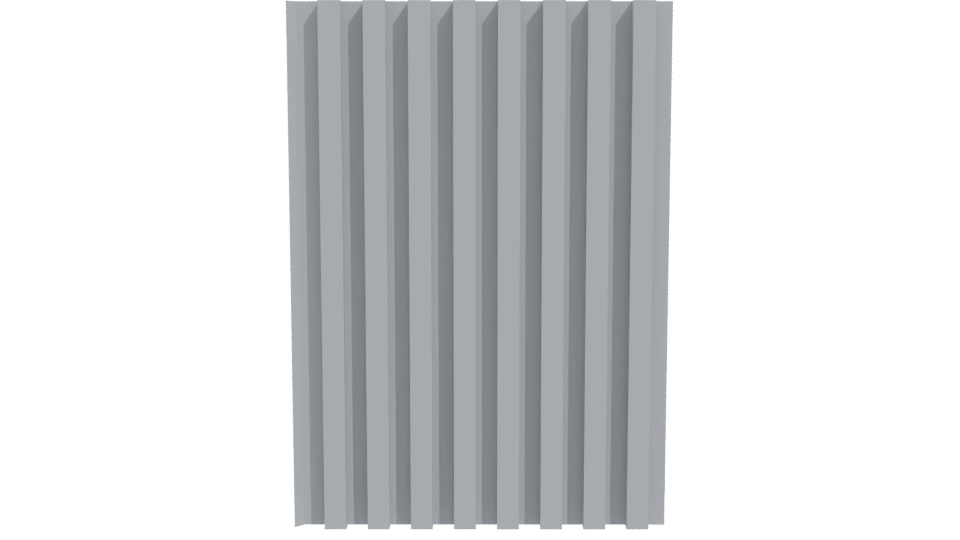 Stylized Wall Panel 3D Model - Professional 3D Model Render 11