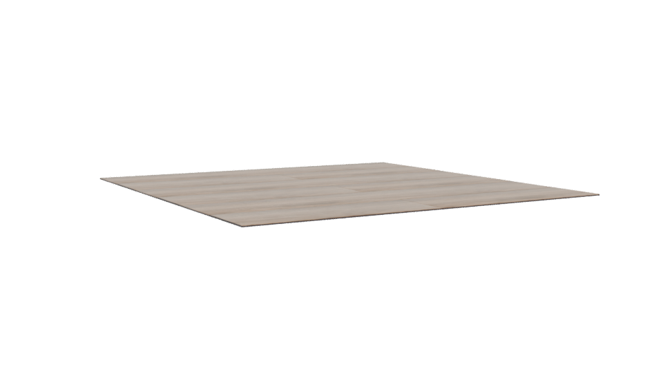 Stylish Wooden Floor Panel 3D - Professional 3D Model Render 4