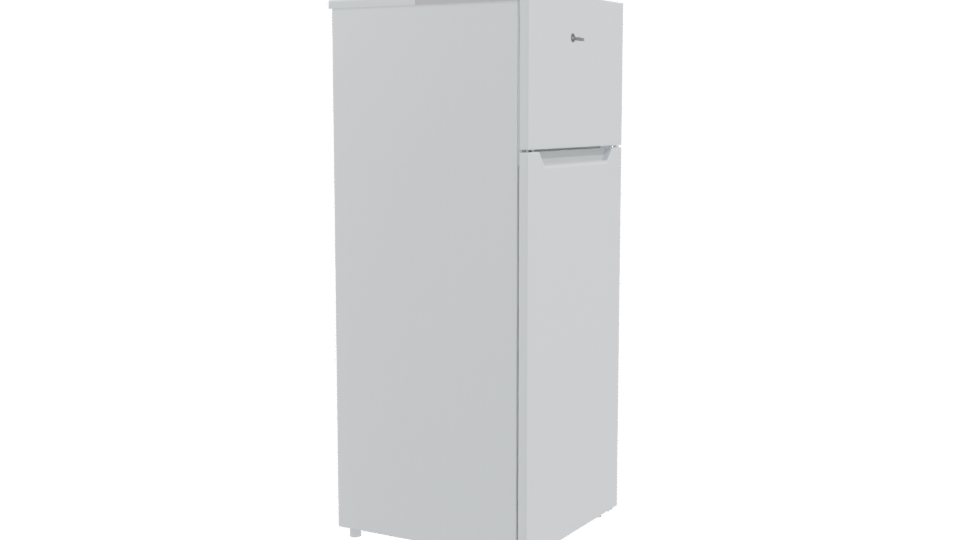 Sleek White Refrigerator 3D - Professional 3D Model Render 9