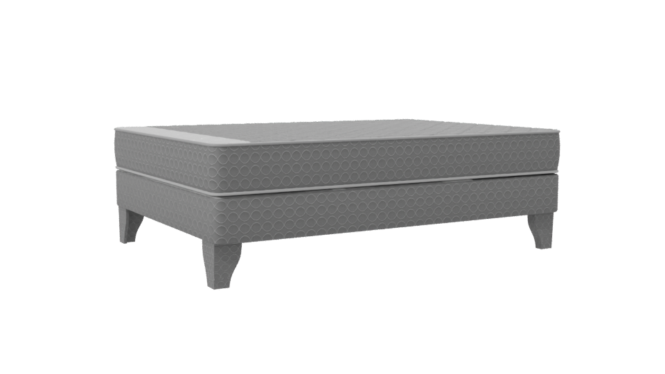 Modern Double Mattress 3D Model - Professional 3D Model Render 7