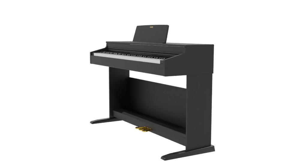 Digital Piano Casio AP 270 Model - Professional 3D Model Render 13